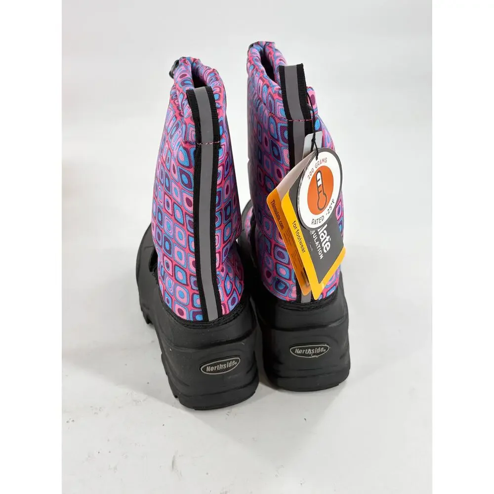 Northside Girls Frosty Snow Boots 5 NWT Youth Girls Kids Pink Insulated Winter